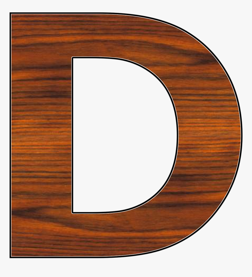 Letter D Wood Transparent, HD Png Download
