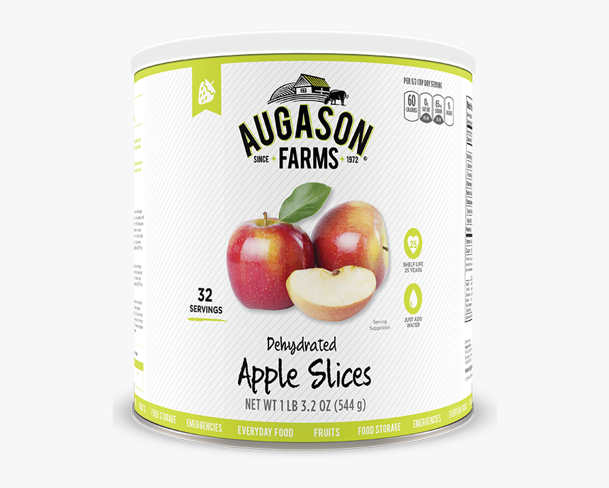 Augason Farms® Dehydrated Apple Slices - Augason Farms, HD Png Download