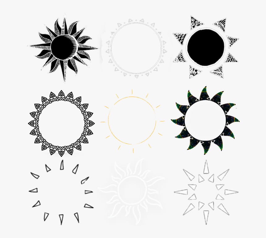 @jessicastuber - Round Border Designs Tribal, HD Png Download