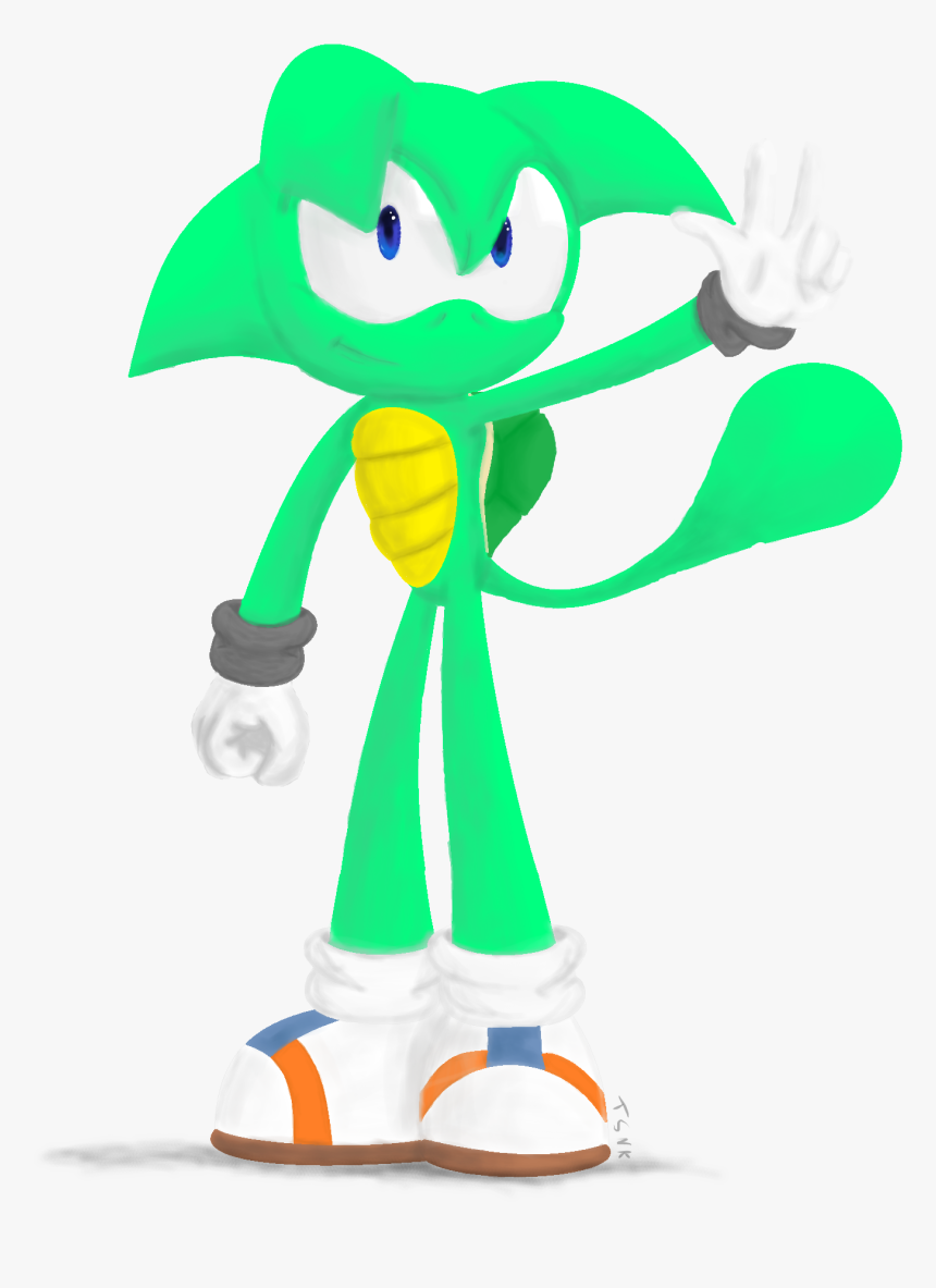 Dash The Turtle - Sonic Fan Characters Turtle, HD Png Download