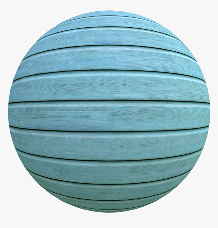 Green Painted Wood Plank - Circle, HD Png Download