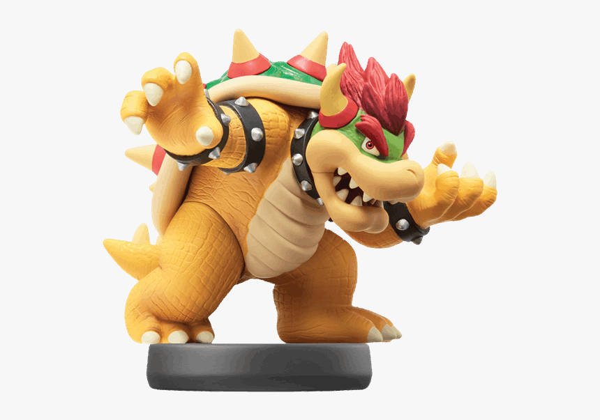 Super Smash Bros Amiibo Bowser, HD Png Download