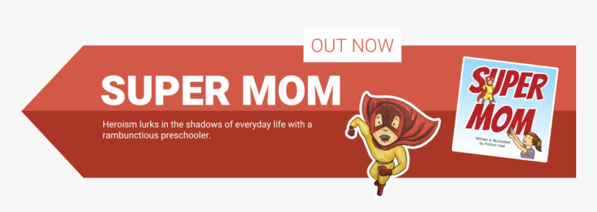 Supermom Banner, HD Png Download