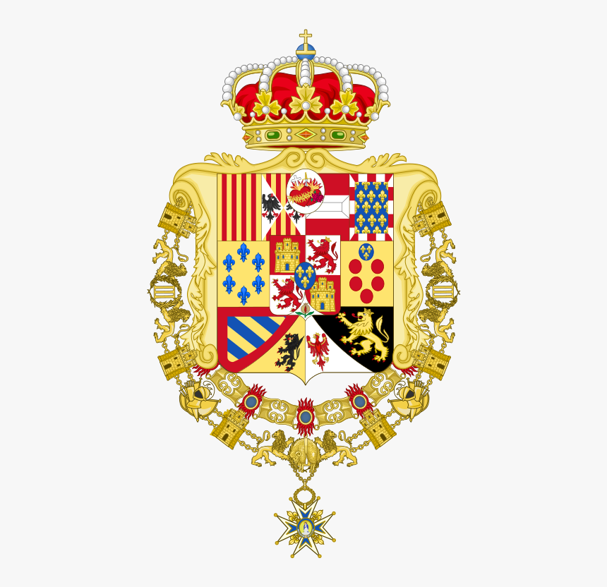 Royal Coat Of Arms Spain, HD Png Download