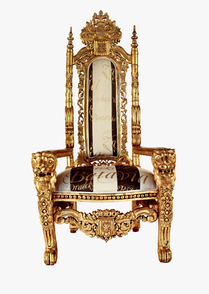 Gold Throne Png, Transparent Png