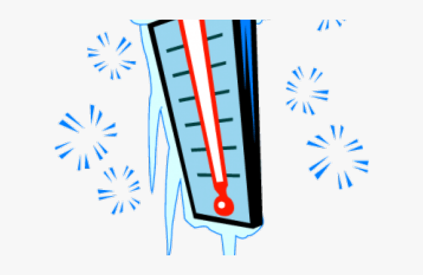 Thermometer Cold Clip Art, HD Png Download