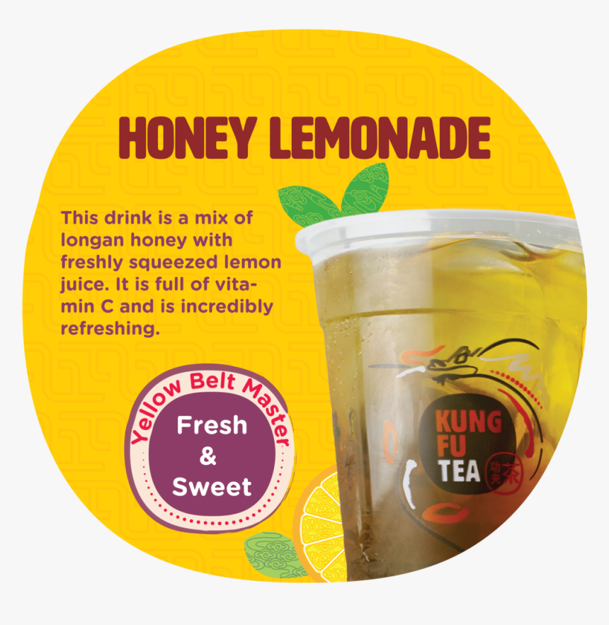 Punch-02 - Honey Lemonade Kung Fu Tea, HD Png Download