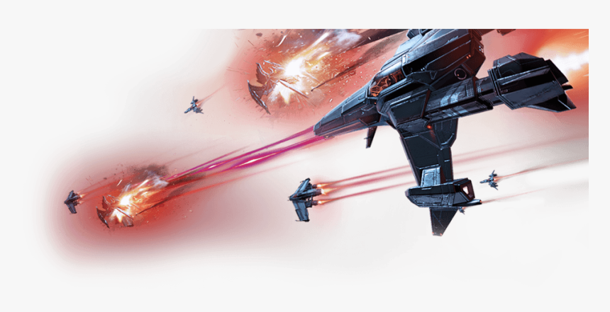 Galaxy Note8 In Landscape Mode Image Of Spaceship - Firearm, HD Png Download