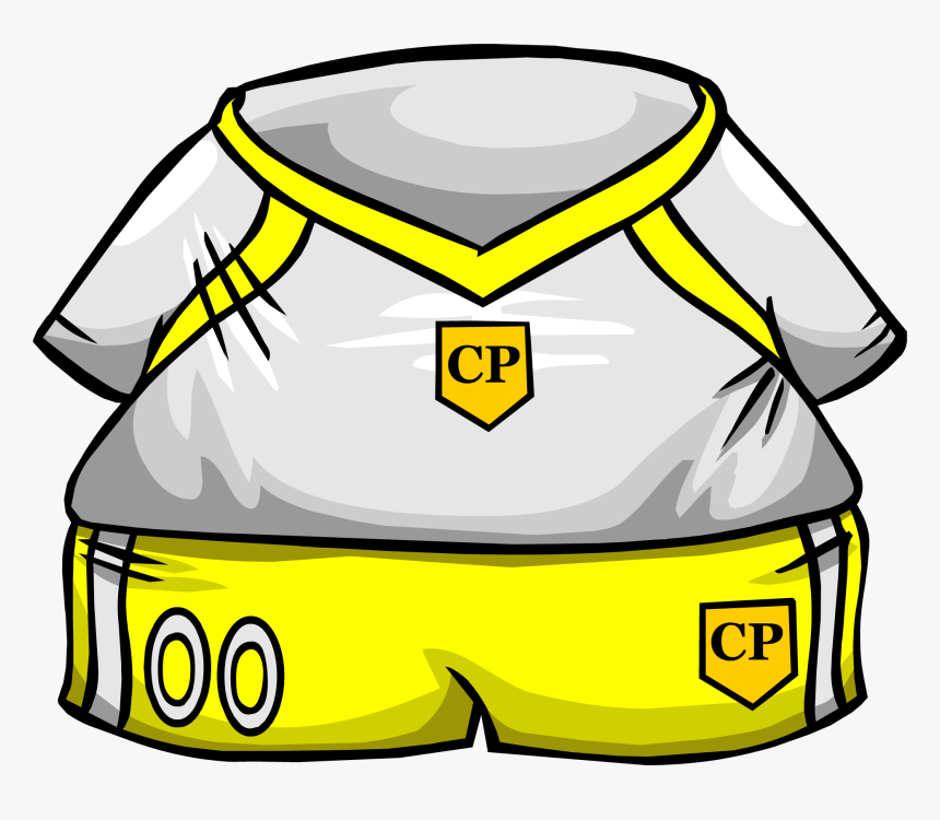 Club Penguin Rewritten Wiki - Club Penguin Soccer Jersey, HD Png Download