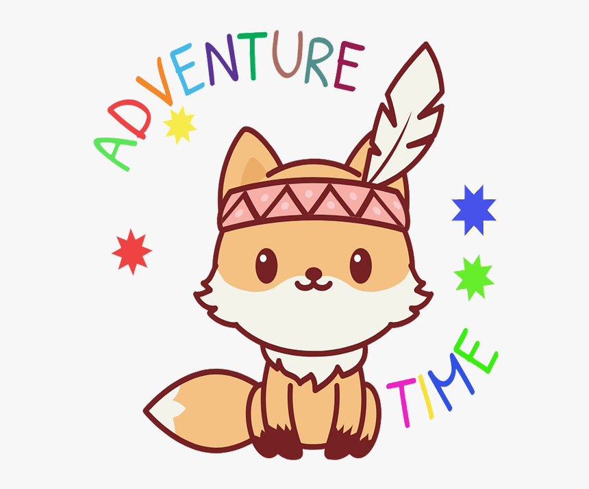 Cute Kawaii Fox, HD Png Download