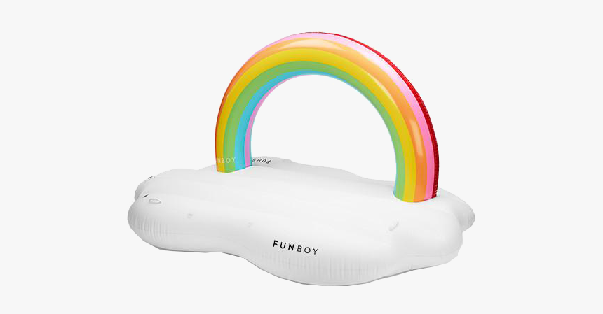 Funboy Rainbow Cloud Float Daybed 600x - Rainbow Cloud Float, HD Png Download