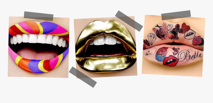 Tattoo-able Lips - Tongue, HD Png Download