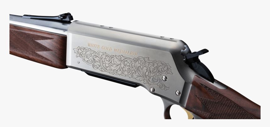 Gold Gun Png, Transparent Png