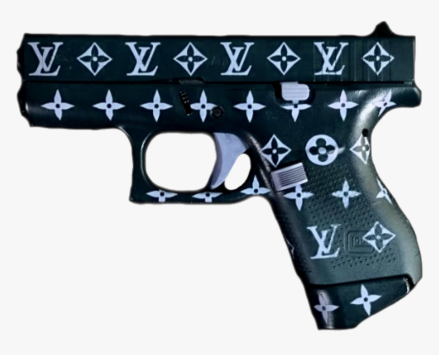 #louisvuitton #louis #vuitton #gun #gore #gothic #monogram - Magic Kingdom, HD Png Download
