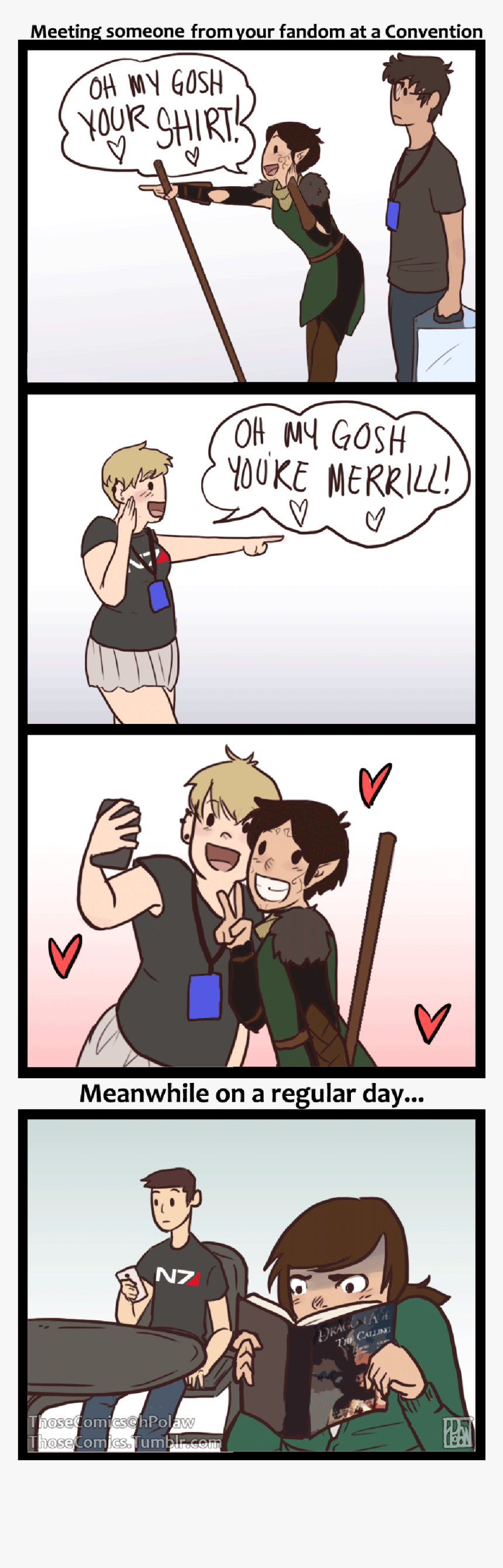 Hpolawbear Comic, HD Png Download