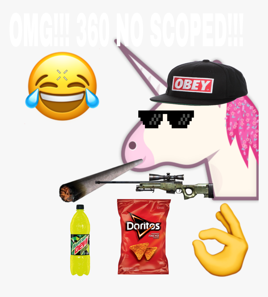 #meme #mlg, HD Png Download