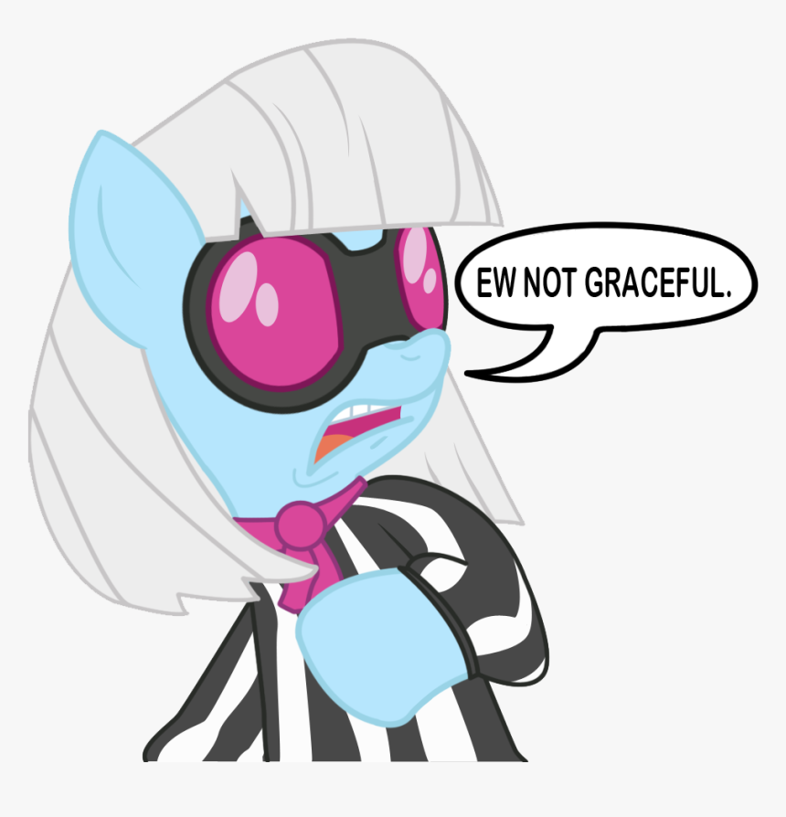 Ew Not Graceful Pony Pinkie Pie Pink Nose Mammal Purple - Ew Mlp, HD Png Download