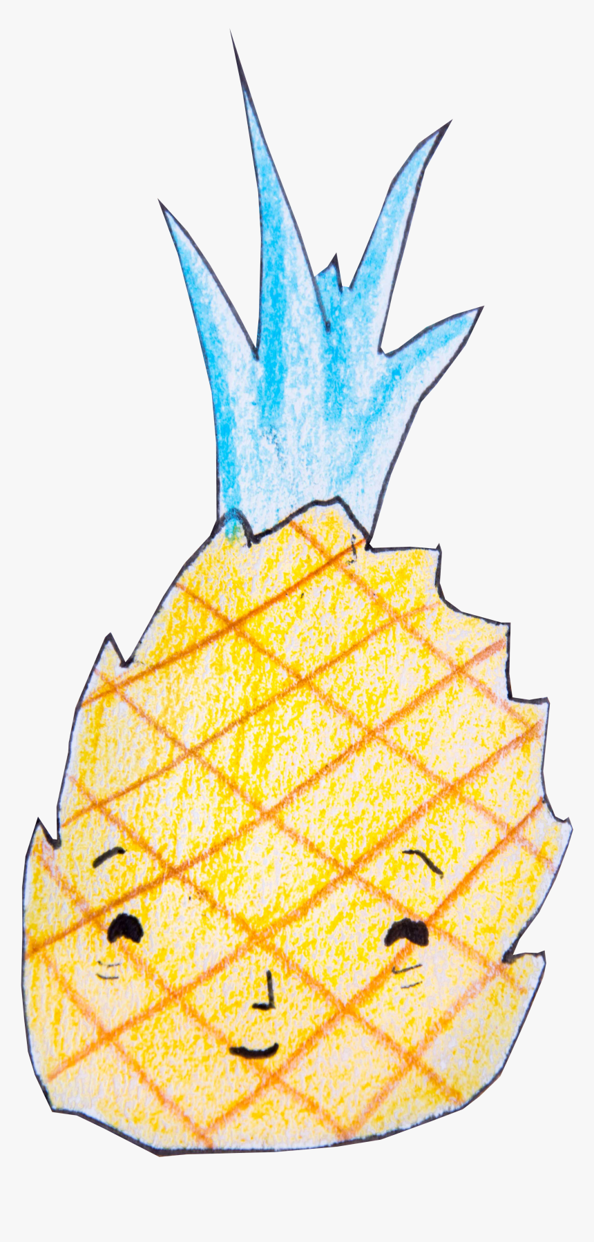 Pineapple Outline Png, Transparent Png