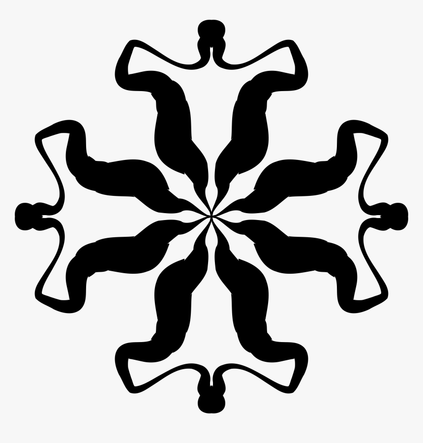 Symmetry Art Composition Drawing Pattern - Clip Art, HD Png Download