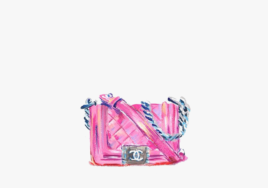 Coco Bag No - Chanel Boy Bag Illustration, HD Png Download