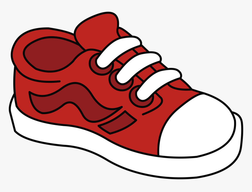 Football Scarf Clipart Clipart Royalty Free Download - Shoe Black And White Clipart, HD Png Download