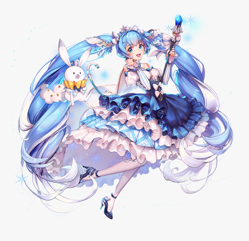 Princess Snow Miku Destiny Child Clipart , Png Download - Princess Snow Miku Destiny Child, Transparent Png