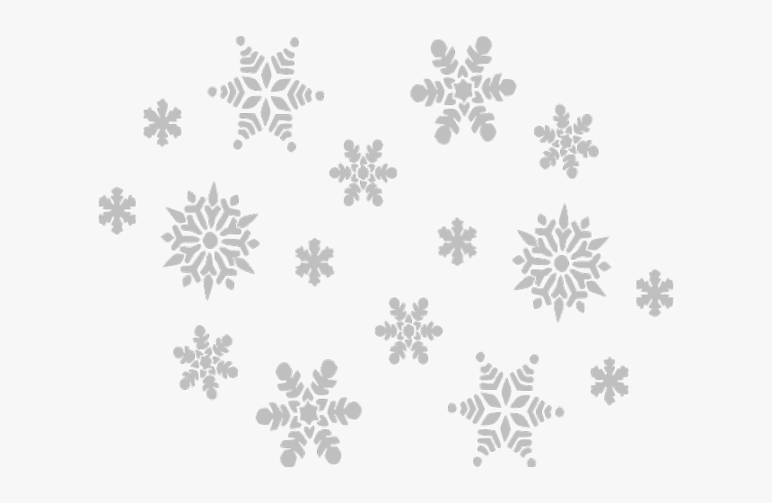 Transparent Snowflakes Png, Png Download