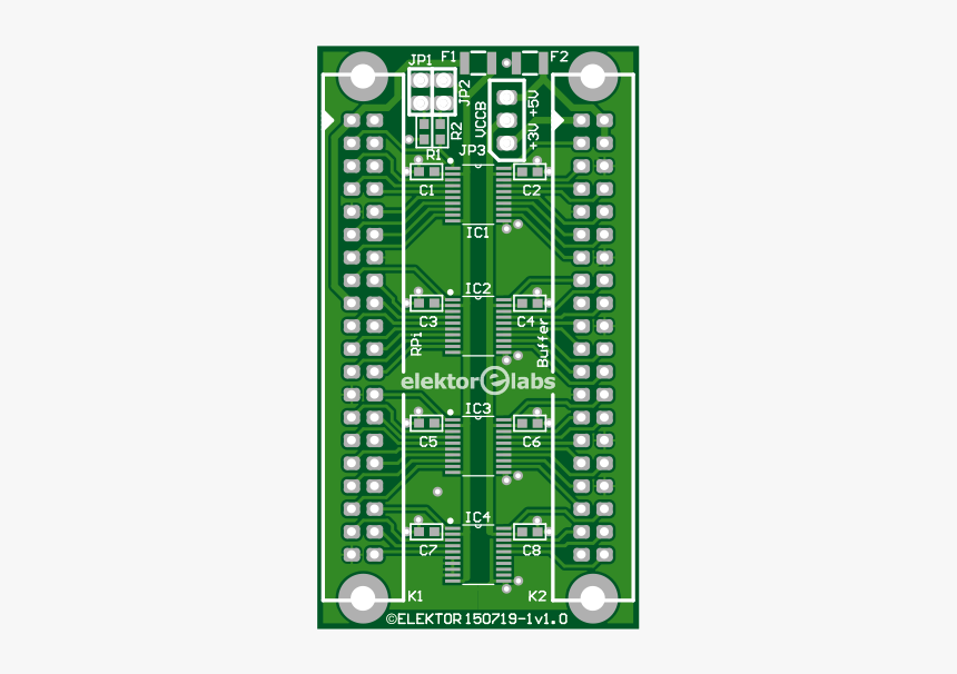 Raspi Buffer Board - Electronic Component, HD Png Download