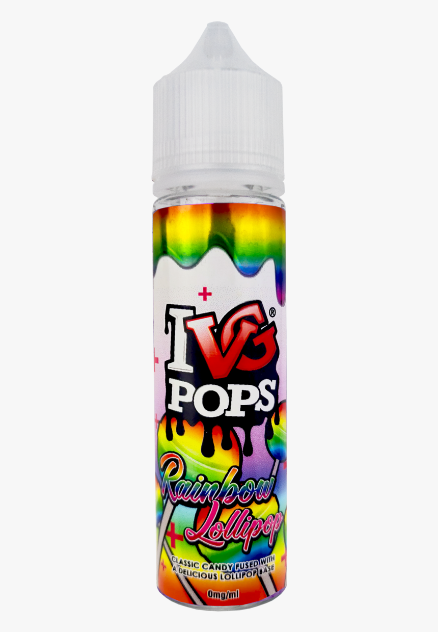 Ivg Rainbow Pops E Liquid 50ml Short Fill - Baby Bottle, HD Png Download