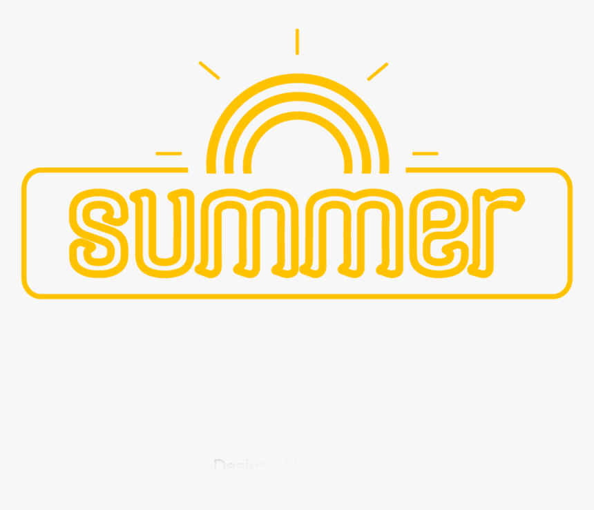 #ftestickers #text #typography #wordart #summer #cute - Graphic Design, HD Png Download