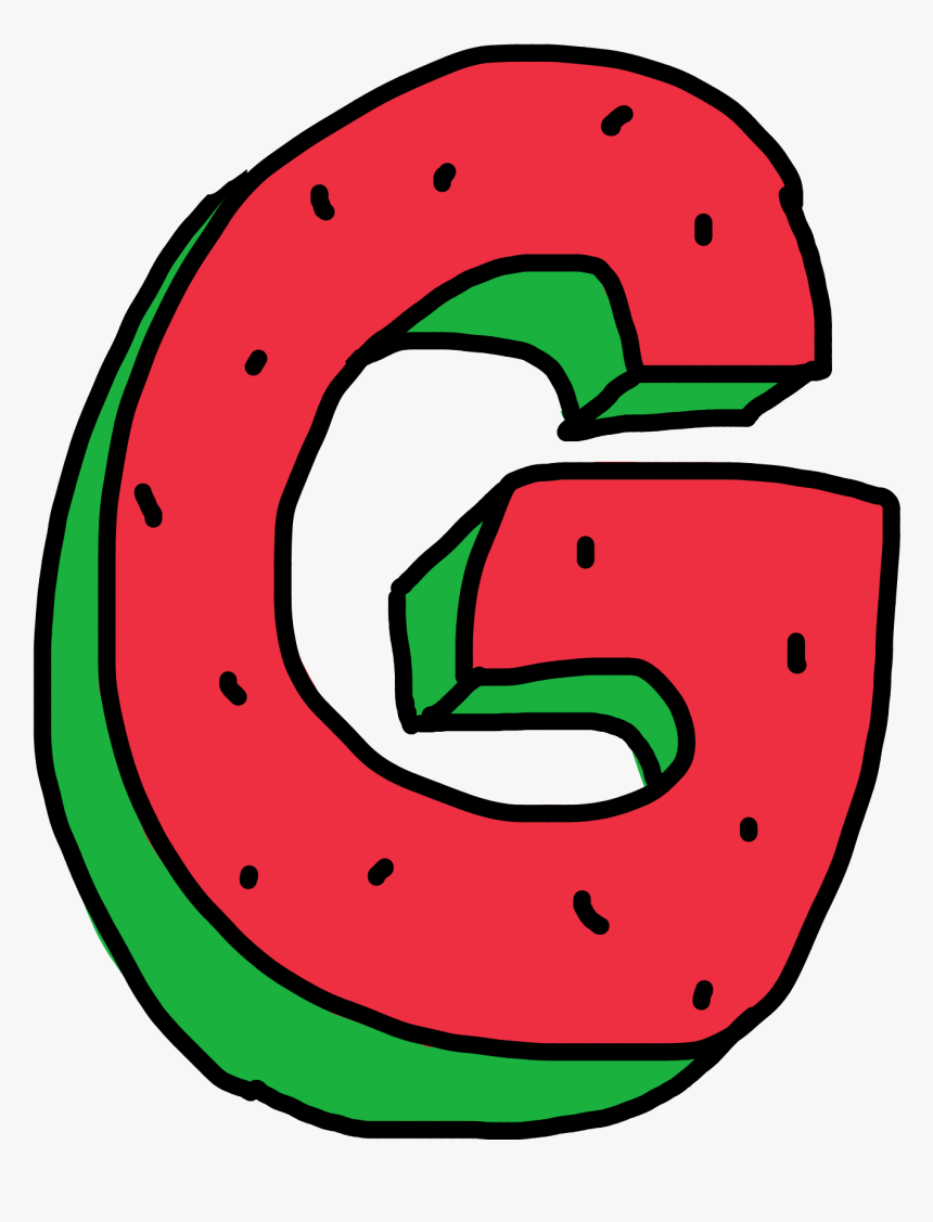 Interesting Art Letter Zumiez Oddfuture Of Watermelon - Odd Future Letters Donut, HD Png Download