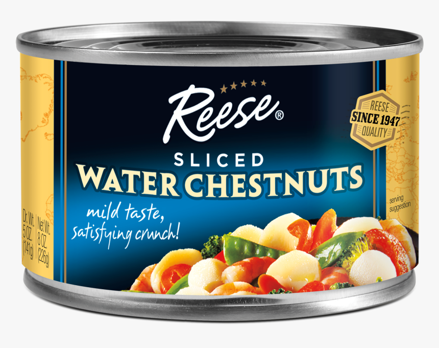 Water Chestnuts Sliced, HD Png Download