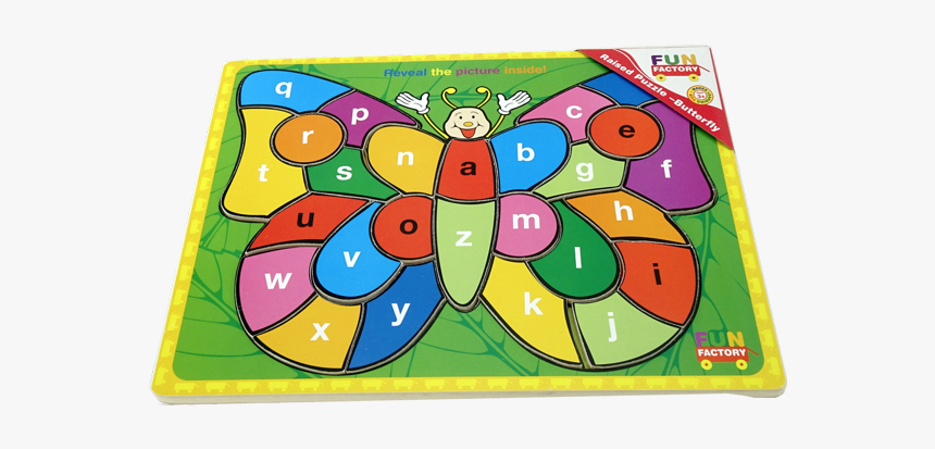 Butterfly A Z Jigsaw Puzzle A Z 26 Pieces - Door Mat, HD Png Download