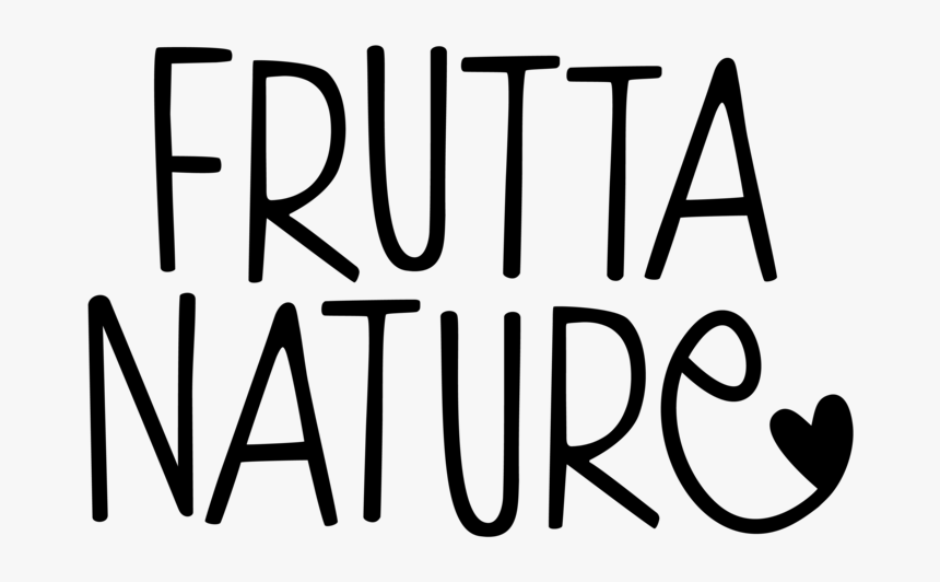Fruttanature Logo Negro - Calligraphy, HD Png Download