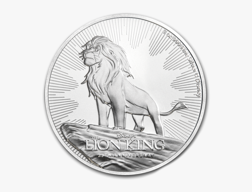 Lion King Silver Coin 2019, HD Png Download