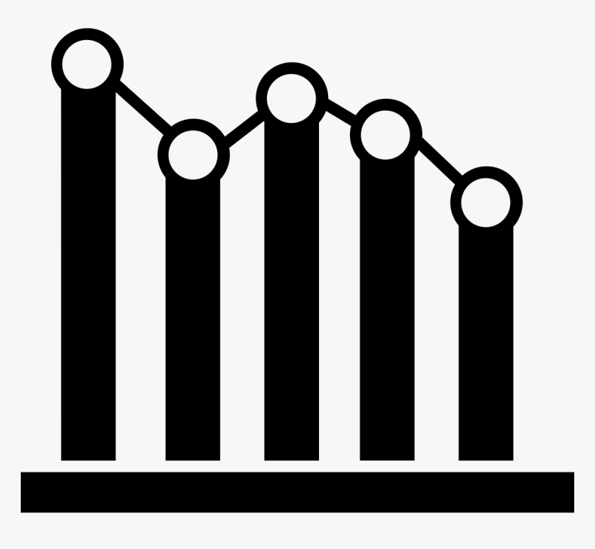 Decreasing Bars Chart, HD Png Download