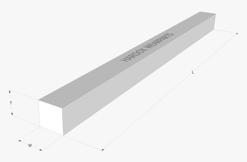 Wear Bars In Hardox® And Strenx® Steels - Hardox Bar, HD Png Download
