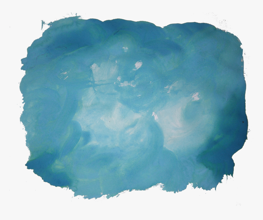 Border Free Png Peoplepng - Watercolor Border Png Blue, Transparent Png