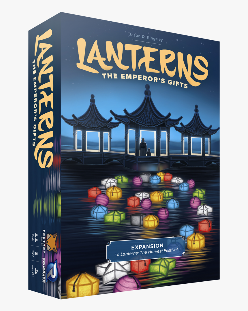 Fg Lanternseg Box Square - Lanterns The Harvest Festival Board Game, HD Png Download