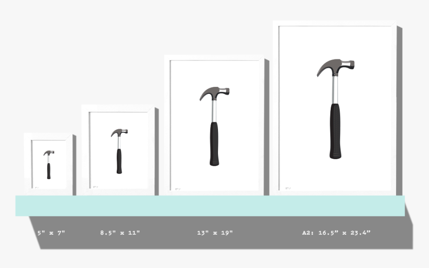 Rkr Sizes Hammer - 13 X 19, HD Png Download