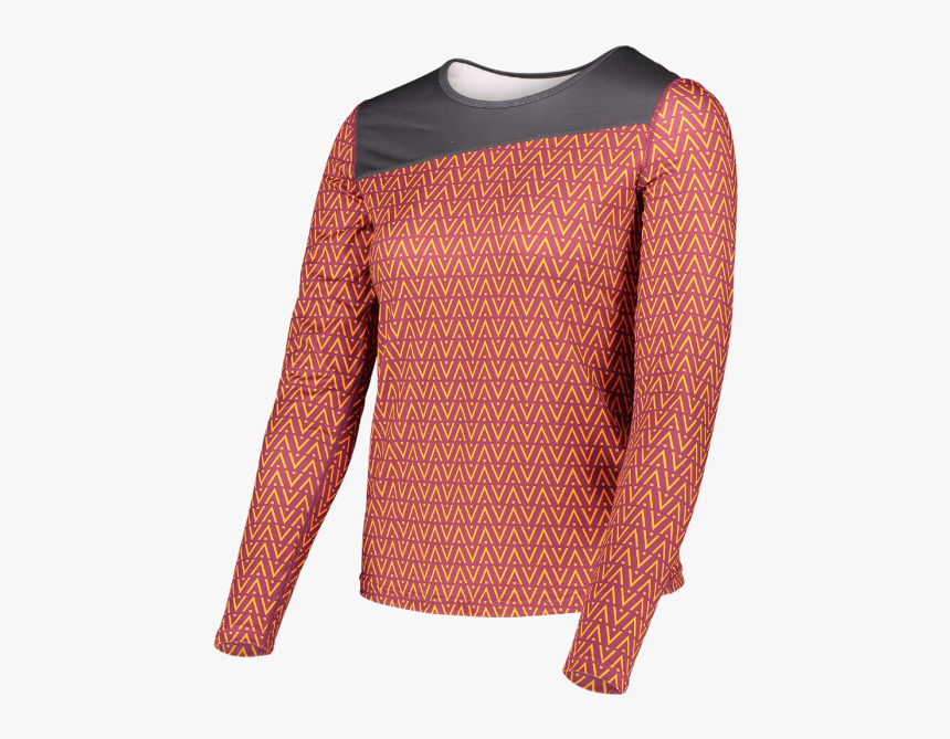 Tibetan Herringbone - Long-sleeved T-shirt, HD Png Download