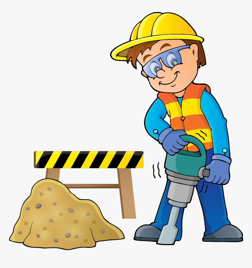 Construction Worker Clipart, HD Png Download