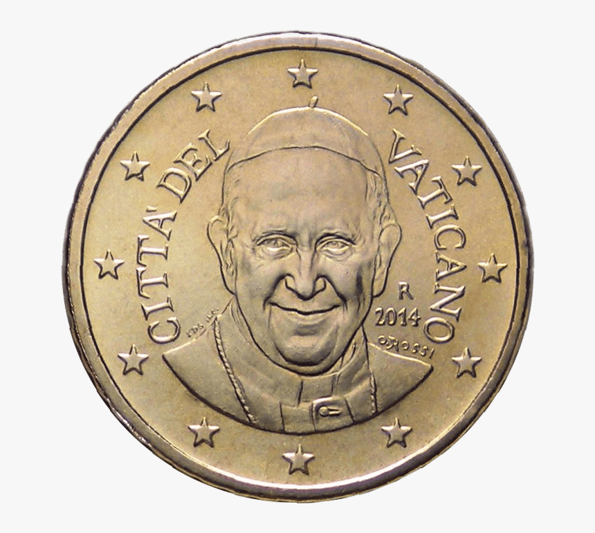 Monete Vaticano Papa Francesco, HD Png Download