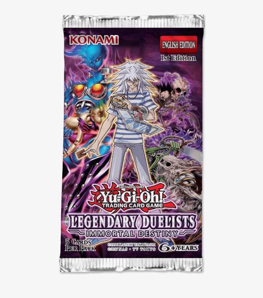 Yugioh Ld Immortal Destiny Booster - Legendary Duelists Immortal Destiny, HD Png Download