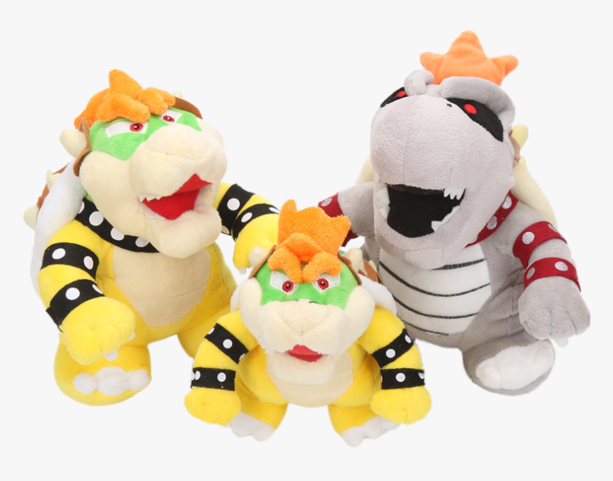 Bowser Plush Png - Stuffed Toy, Transparent Png