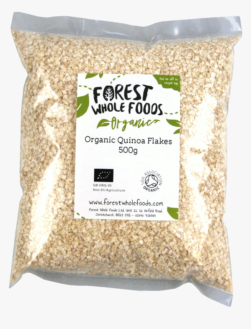 Organic Quinoa Flakes 500g - Emmer, HD Png Download