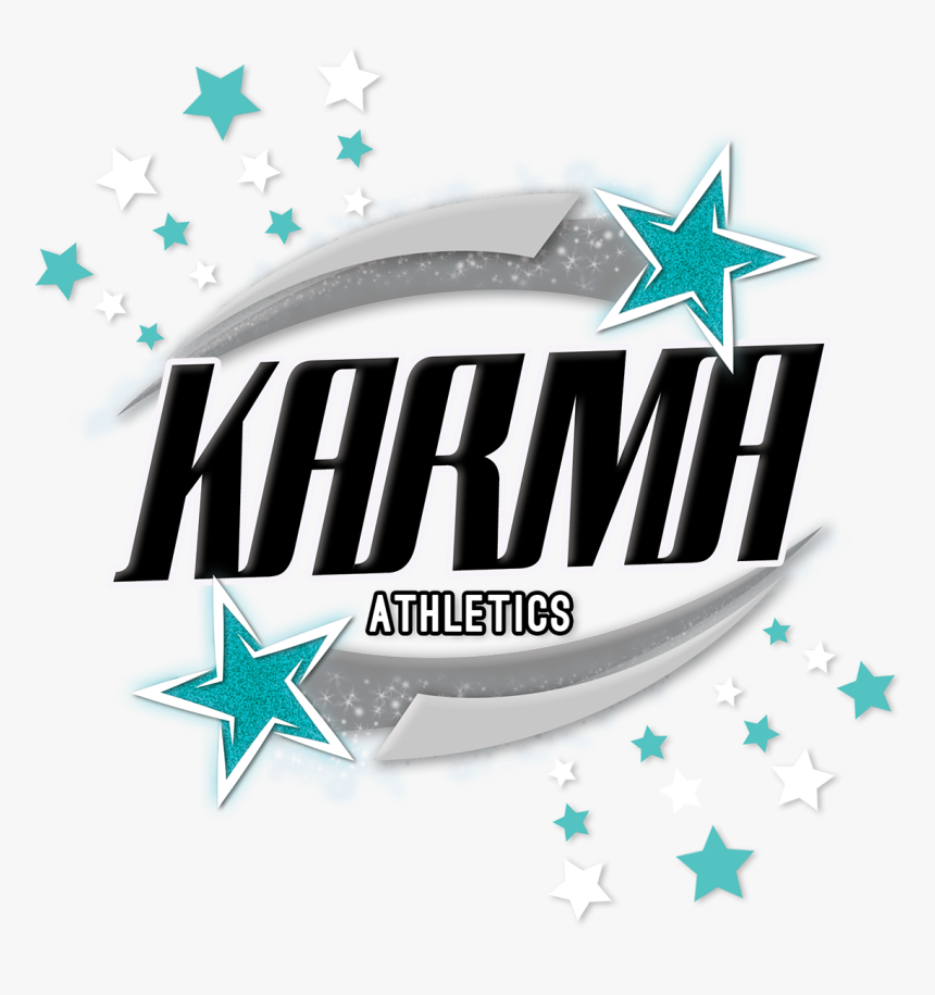 Karma Athletics Cheerleading Gym Logo And Flyer - Transparent Circle Of Stars Png, Png Download
