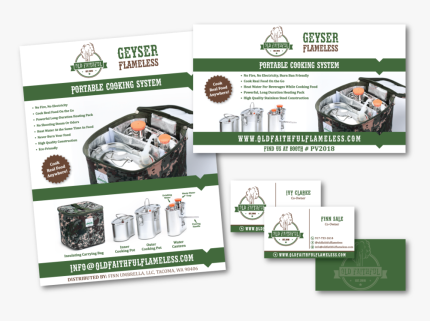 Old Faithful Collateral Design, HD Png Download