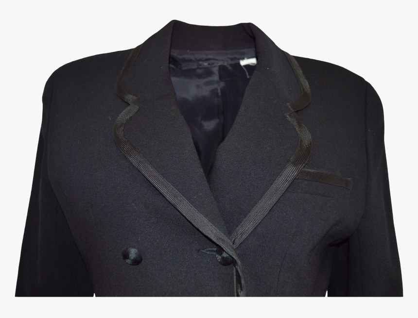 Double Breasted Tuxedo Jacket By Anne Klein, HD Png Download