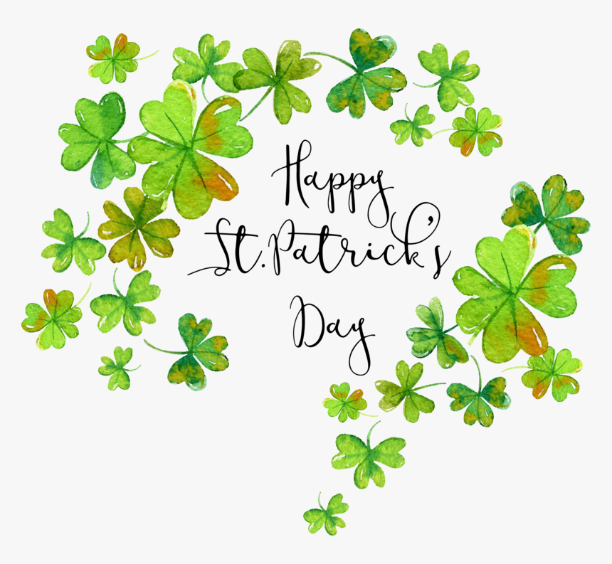 Clover Plant Ireland Petal Patricks Saint Day - St Patricks Day Clovers, HD Png Download